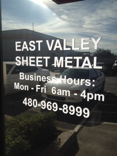 east valley sheet metal|mesa metal works.